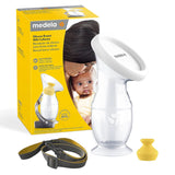 Medela Bröstmjölksuppsamlare gjord av silikon Tillbehör Mat och Amning Bebe Naty Shop Silikon Handmilchpumpe