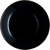 Arcopal Zelie servisset i svart glas, 12 delar, 4 platser, svart
