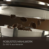 Saeco GranAroma automatisk espressomaskin - 14 kaffespecialiteter, intuitiv färgskärm, 4 användarprofiler, keramisk kvarn, 1500 watt (SM6580/10)