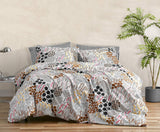 MARIMEKKO Queen Sängkläder Set, Bomull Percale Sängkläder med matchande örngott, Heminredning året runt (Pieni Letto, Flerfärgad, Queen size-säng) Täcken och täcken Naty Shop Regina