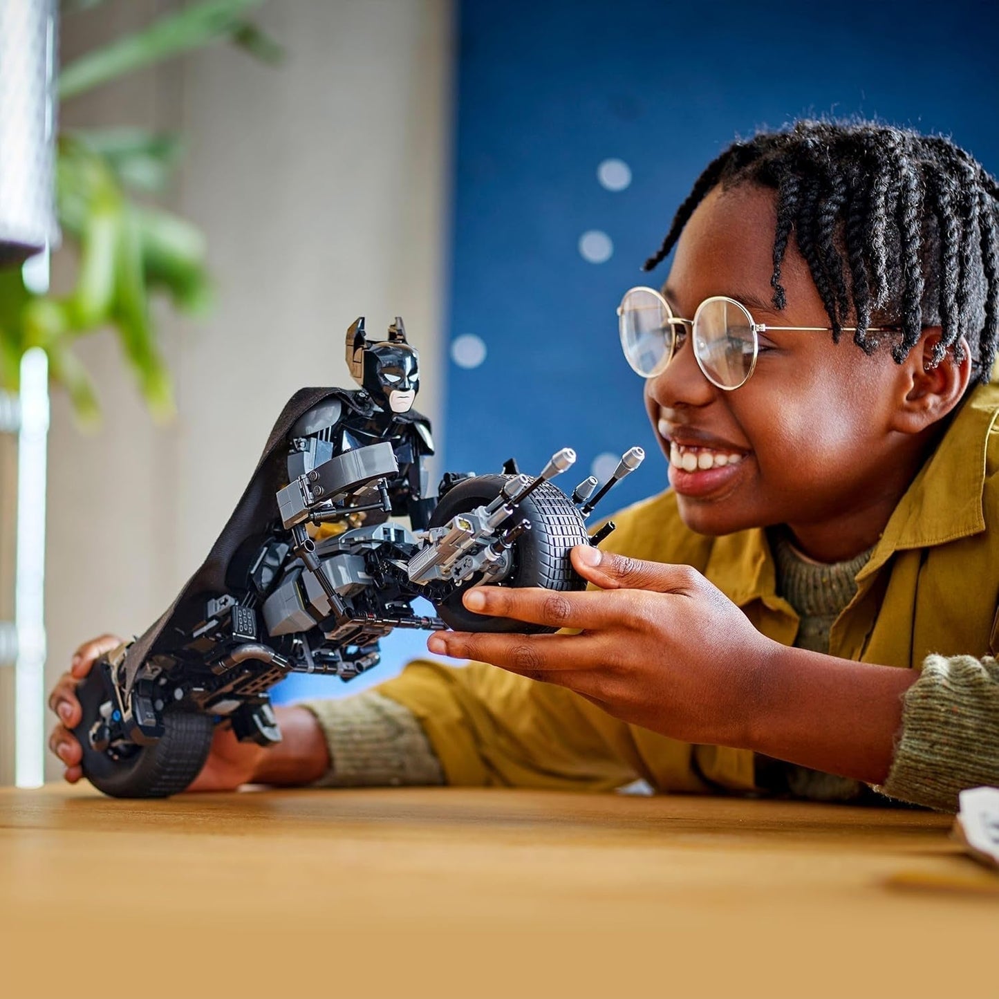 LEGO DC Batman: Batman byggklossar med batpod, superhjältefilmleksak, äventyrslekset för barn, present till pojkar och flickor 76273 Byggset Besuche den LEGO-Store
