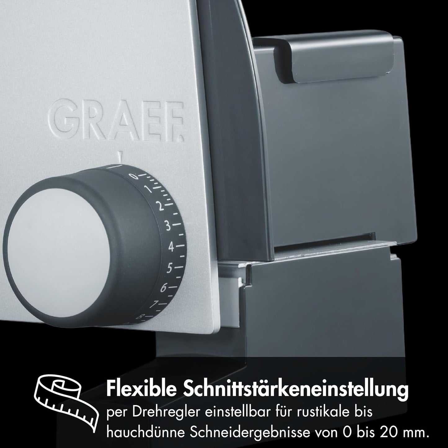 GRAEF multifunktionell skärmaskin G52 grå (matt) rivare och skärmaskiner Naty Shop