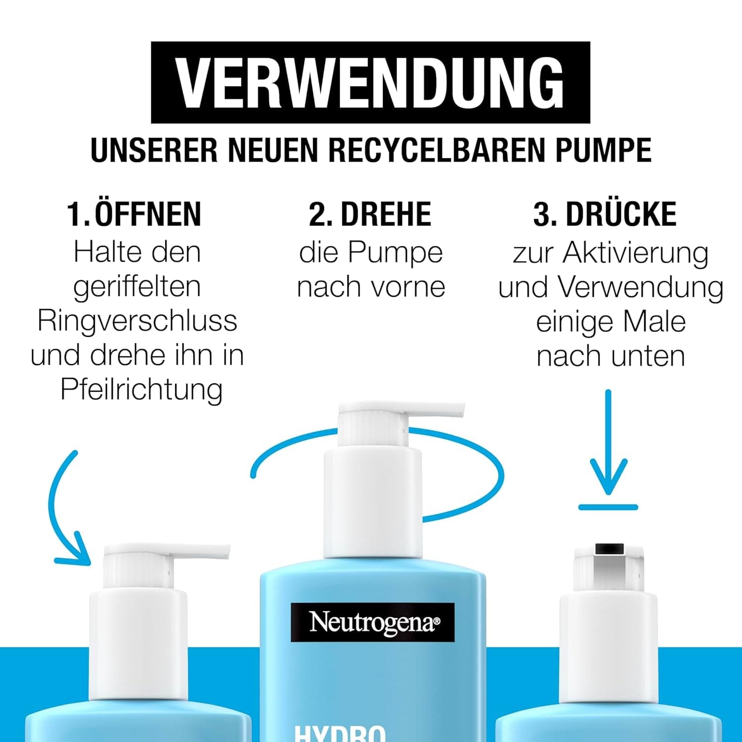 Neutrogena Hydro Boost Ultra-Light Formula Bodylotion Gel för fin hud, 250 ml Kosmetika och skönhet Naty Shop