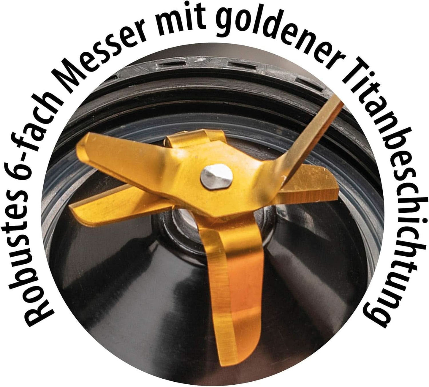 CASO B 1800 Powerblender-Set - Standmixer, 28 000 U/Min, Glasbehälter 1,75 L, Inkl. Trinkflasche Und Zerkleiner, Mixer Testsieger Mit Sehr Gut, Edelstahl Naty Shop