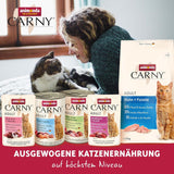 animonda Carny Adult Ocean Marine Variety No. 1 (12 x 80 g), våtfoder för vuxna katter, våtfoder med möra fiskfiléer, spannmålsfri och sockerfri kattmat