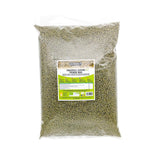 Ekologiska gröna Azukibönor, 5 kg, torkade baljväxter från kontrollerade ekologiska grödor, perfekt för vegan- och vegetariska soppor, sallader och recept, ekonomipaket