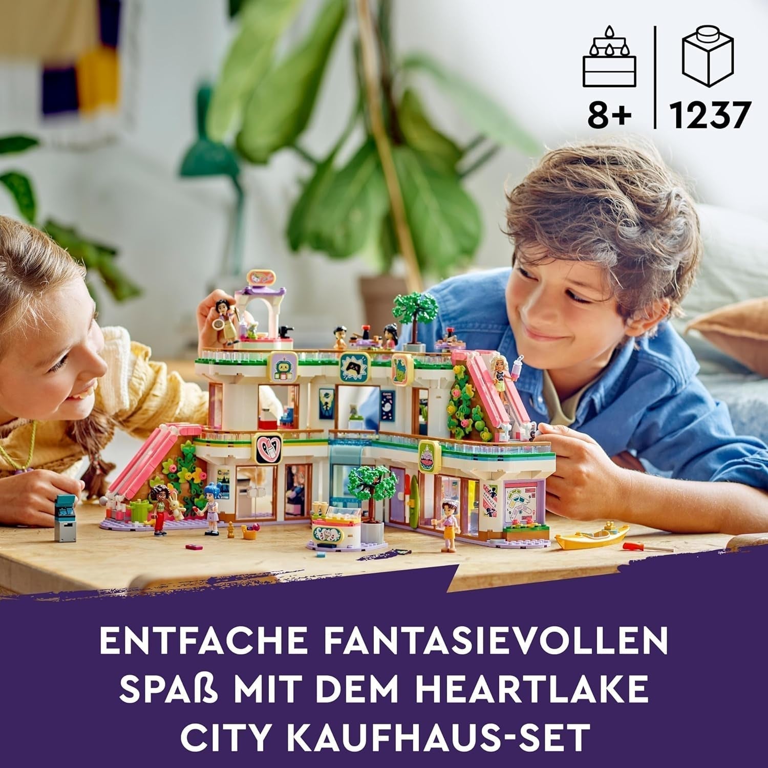 LEGO Store Friends Heartlake City Dockhusleksak för flickor och pojkar Figurset främjar social-emotionell utveckling Gåva för 8 år 42604 Byggset Besuche den LEGO-Store