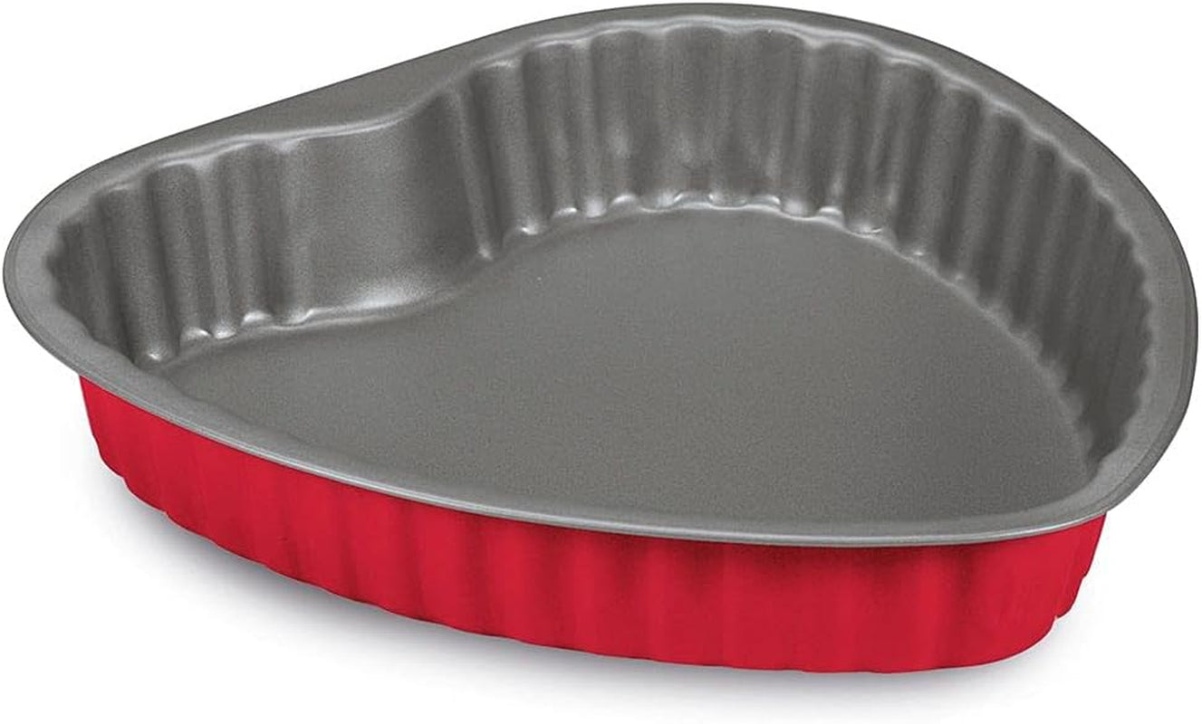 508000000hgnam Rossana 2.0, hjärtform 25 cm, stål med otillräcklig beläggning, formar och plåtar för bakning Naty Shop