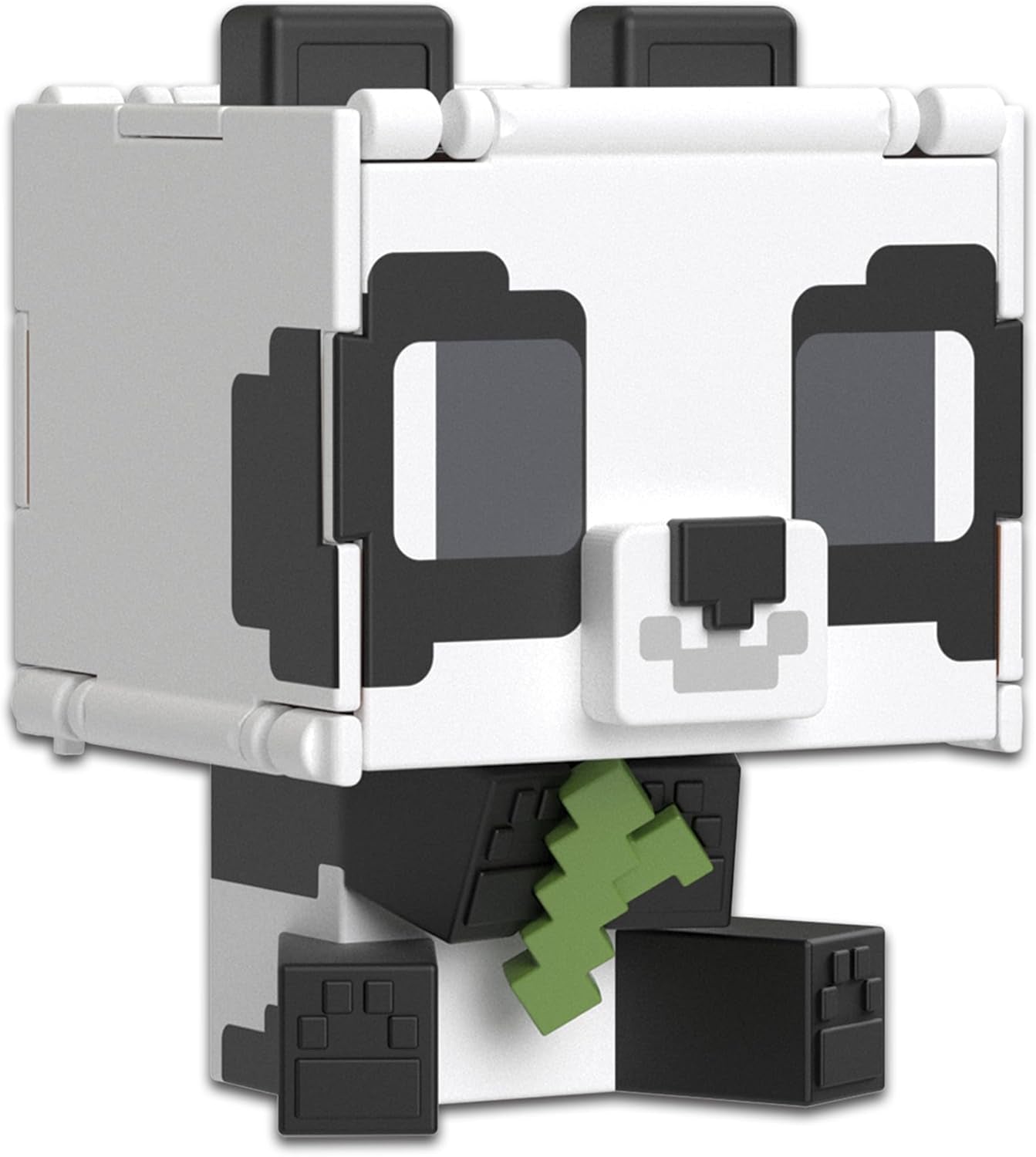 Mattel Minecraft Flippin' Figs Får och kyckling 2-pack med 2-i-1 lekfigurer, stora huvuden och pixeldesign HXK17 Actionfigurer Naty Shop Panda
