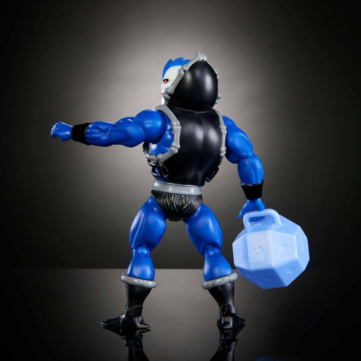 Masters of the Universe Origins Actionfigur Hordak från den tecknade samlingen, cirka 14 cm lång, vild hordskurk från 1980-talets TV-serie, 16 rörelsepunkter, miniseriehäfte, JBM79 Actionfigurer Naty Shop
