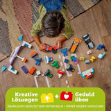 LEGO DUPLO Town F1 Team Racerbilar Med Racers, byggleksak för hela familjen, fantasifull lekupplevelse, födelsedagspresent för småbarn, pojkar och flickor från 2 år 10445 Byggset Besuche den LEGO-Store