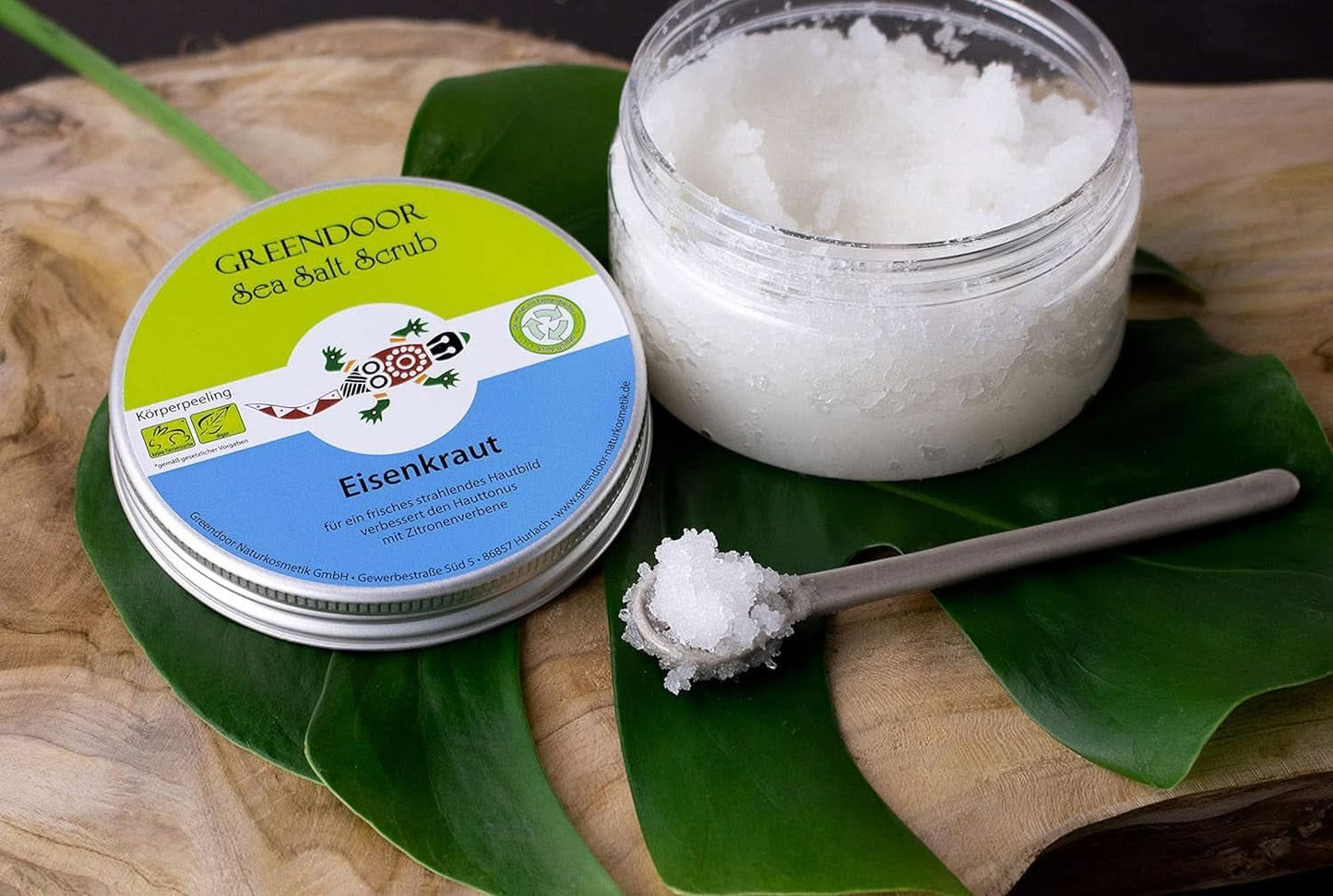 GREENDOOR Body Scrub, Vegan, Citrondoft, 280 g kosmetika och skönhet Naty Shop