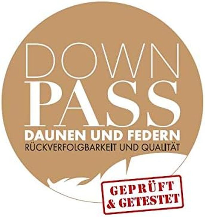 Badenia Trendline Comfort duntäcke, varmt vinterduntäcke med 90% dun & 10% klass I fjädrar, 135 X 200 Cm, dun Pass Tested & Oeko-Tex Certified, Tillverkad enligt tysk kvalitetsstandard Täcken och täcken Naty Shop