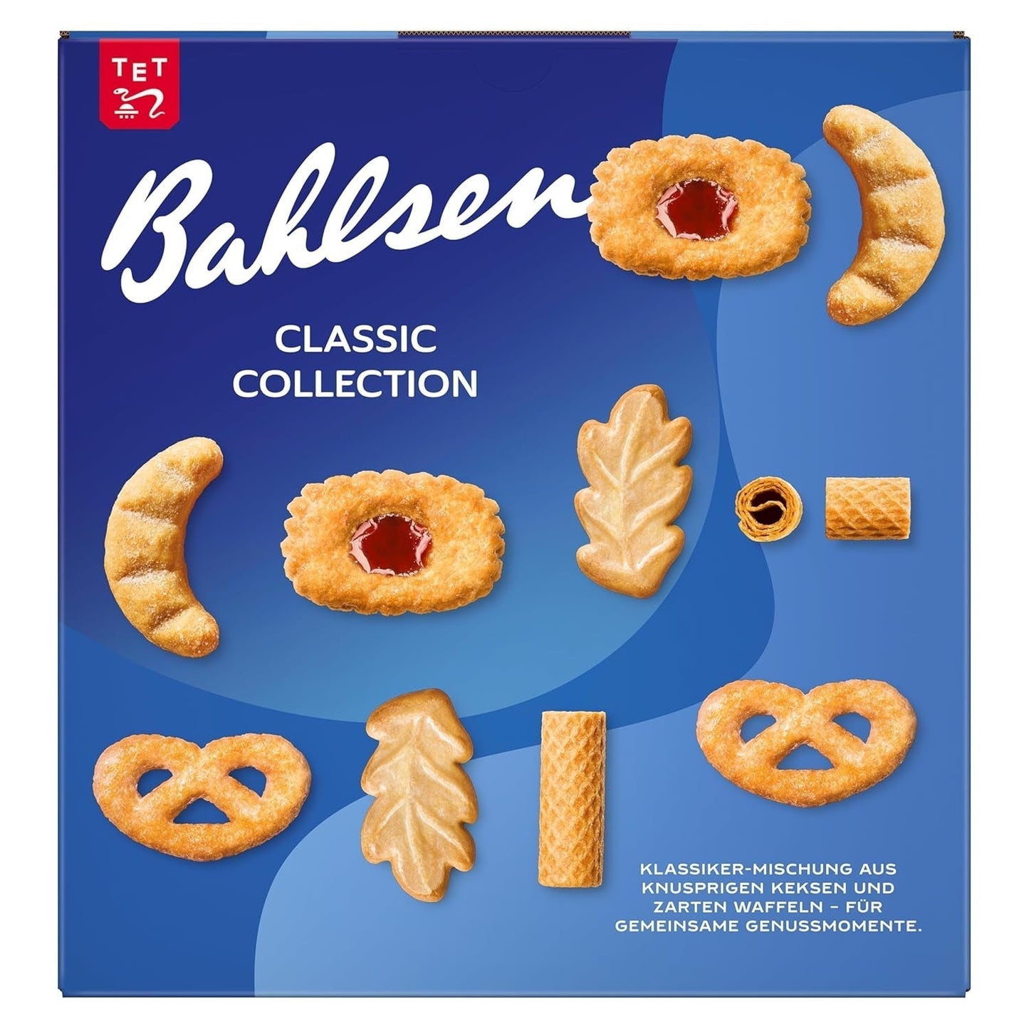 Bahlsen Caroline Collection - 1 förpackning - Kex- och rånblandning (10 x 161g/ 1610g)