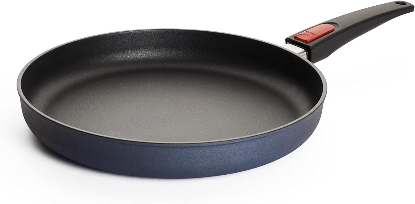 Woll Diamond Lite platt panna - Induktion -, Ø 20 Cm, 5 Cm höjd, Med avtagbart handtag - Lämplig för alla typer av hällar, Gjuten aluminium, Non-stick beläggning Naty Shop Grytor och kastruller Ø 30 Cm