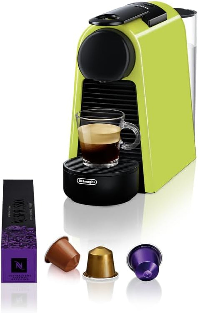 Espressomaskin med Nespresso De'Longhi Essenza Mini-kapslar, svart | Pumptryck 19 bar | Vattentank 0,6 l | För espresso och lungo | Liten espressomaskin – Fantastiska kaffestunder | EN85.B