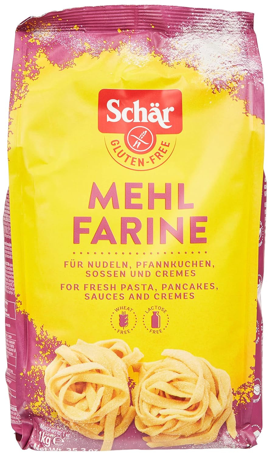 Mehl "Farine" - Basimehlmischung Glutenfrei 1Kg, 10Er Pack Blandning för bakning och matlagning Naty Shop Standardtitel