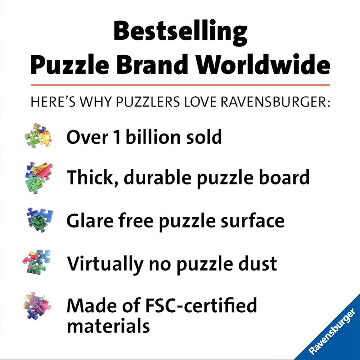 Ravensburger Puzzle 17170 Circle of Colors - Ocean & Submarine Puzzle 500 bitar Puzzle Naty Shop