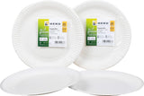 HEKU 191-st. USA Party Set I Papperstallrikar Ø23Cm, Röda koppar, 3-lagers servetter 33X33Cm, Dekorationsväljare, Vimpelkedja 10M I Perfekt för temafester och nationella helgdagar