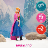 Bullyland 12960 - Prinsessan Anna-figur från filmen Frozen av Walt Disney, ca. 9,5 cm, mycket detaljerad, perfekt som en liten present till barn från 3 år och uppåt