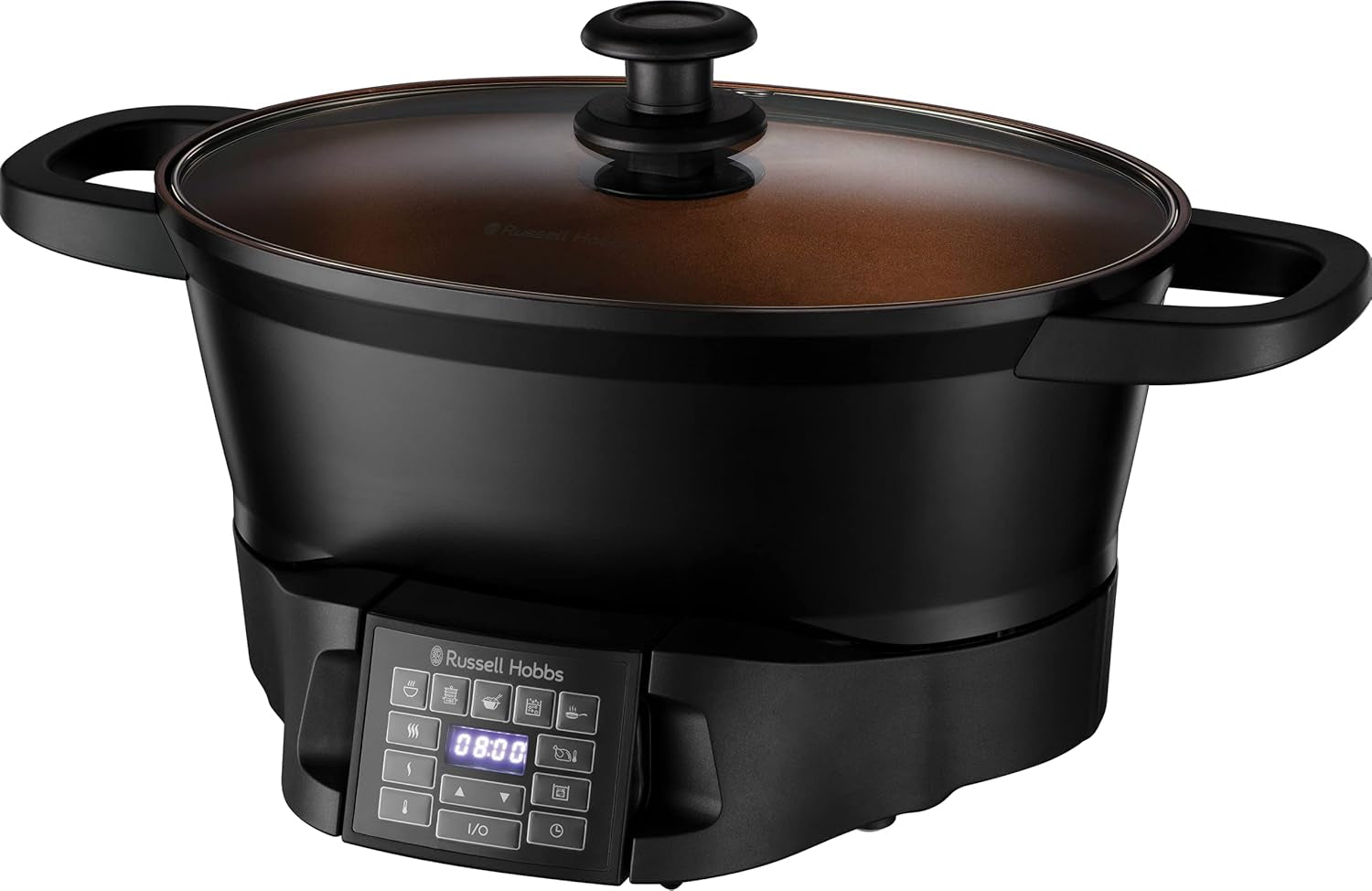 Multicooker Russell Hobbs 6,5L, digital display, 8 matlagningsfunktioner Slow Cooker Naty Shop Standardtitel