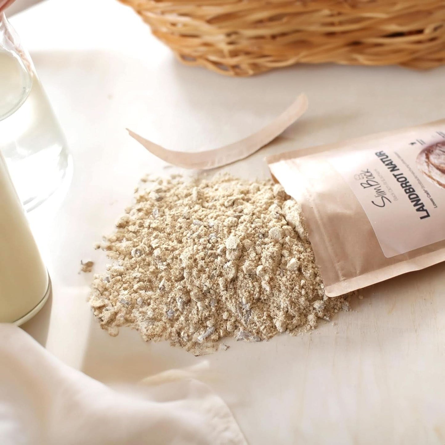 LOWER CARB BRAD BLEND, keto, veganskt och glutenfritt proteinbrödsalternativ utan soja och spannmål Naty Shop Kitchen