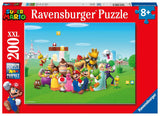 Pussel för barn 100 bitar XXL - Nintendo Super Mario Fun Puzzle Naty Shop Singel Lekfull, barnvänlig