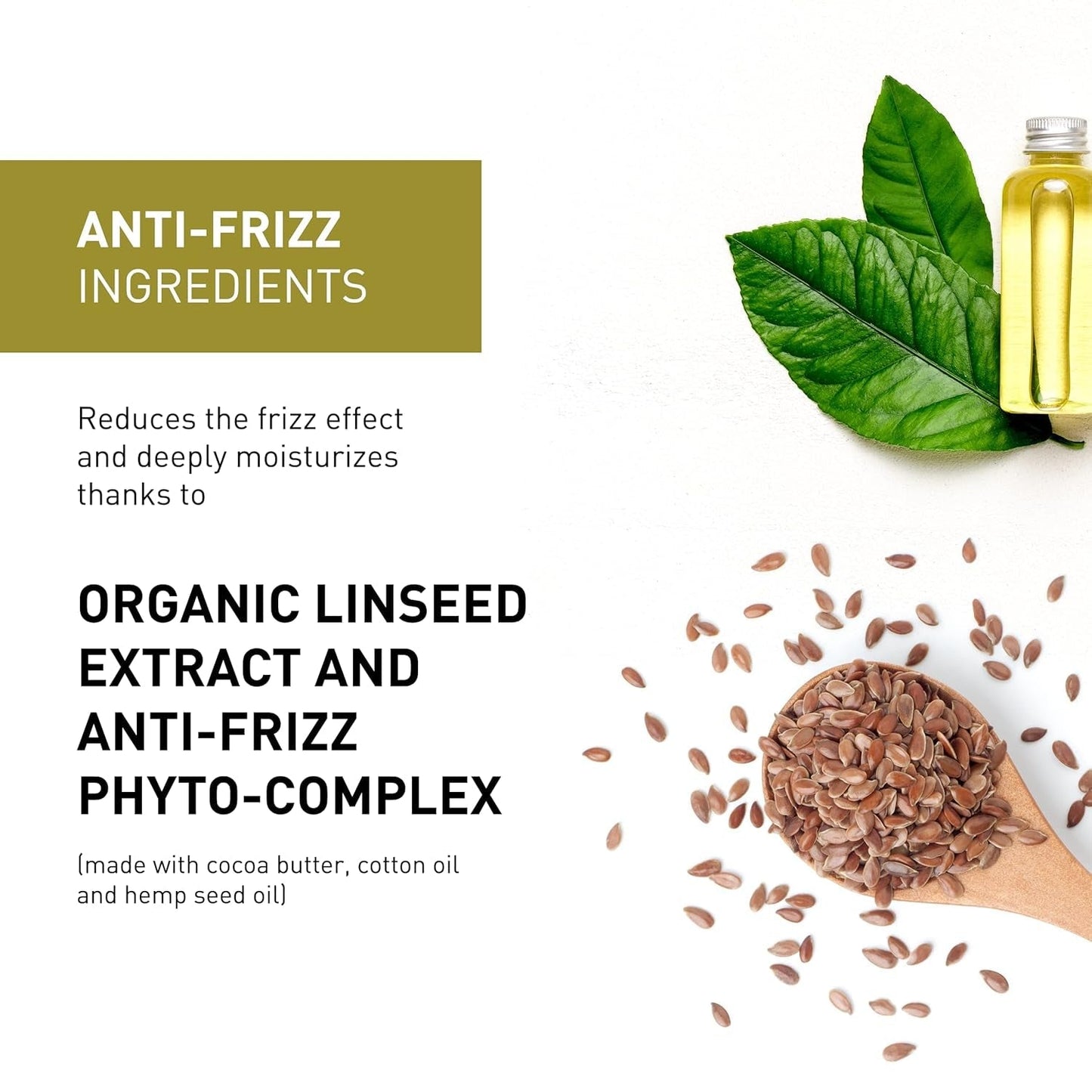 ANTI-FRIZZ MOISTURIZING MASK 250 ml Naty Shop hårmask