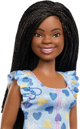 Barbie Fashionistas docka nr. 229 with Down Syndrome in Heart Dress, utvecklad i samarbete med National Down Syndrome Society, HYK14 Naty Shop Dolls