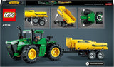 LEGO Technic John Deere 9620R 4WD-traktor med tippvagn Klassisk jordbruksleksak för barn Pojkar och flickor 8 år gamla Samlarmodellsats 42136 Byggset Besuche den LEGO-Store