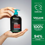 Garnier Charcoal Cleanser Ansiktsrengöringsgel mot pormaskar & finnar 250ml dusch & bad Naty Shop