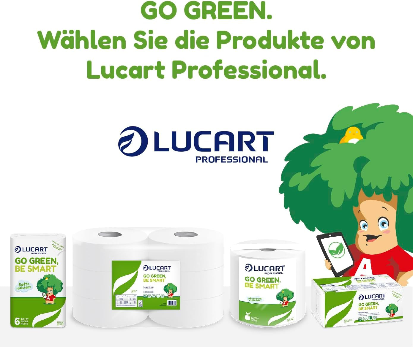 Jumbo Eco toalettpappersrullar, 2-lagers, handtvättkräm med rengörande, fuktgivande och utjämnande formel - Blomdoft - 5L, 6 stycken (1-pack)
