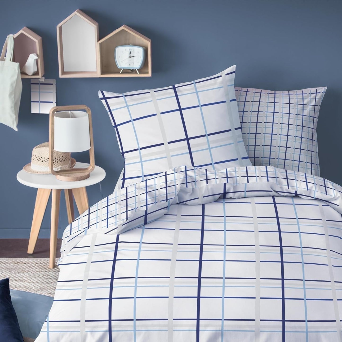 Sängkläder för tjejer, Unicorn, bomull Sängkläder - barn Naty Shop Rektanglar
