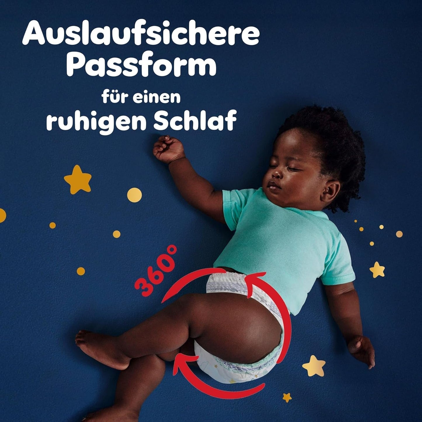 Pampers Night Pants storlek 6 blöjor, 138 stycken, 13kg-19kg, ger extra skydd hela natten.