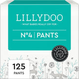 LILLYDOO hudvänliga byxor storlek 5 (12-17 kg) Månadslåda (105 stycken)