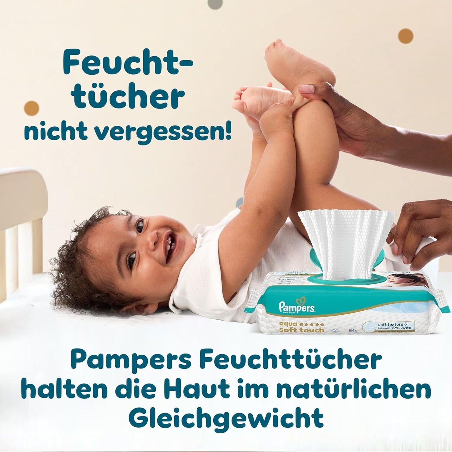 Pampers Baby-Dry Pants Größe 5, 160 Stück, 11kg-17kg, 360° auslaufsichere Passar dag och natt