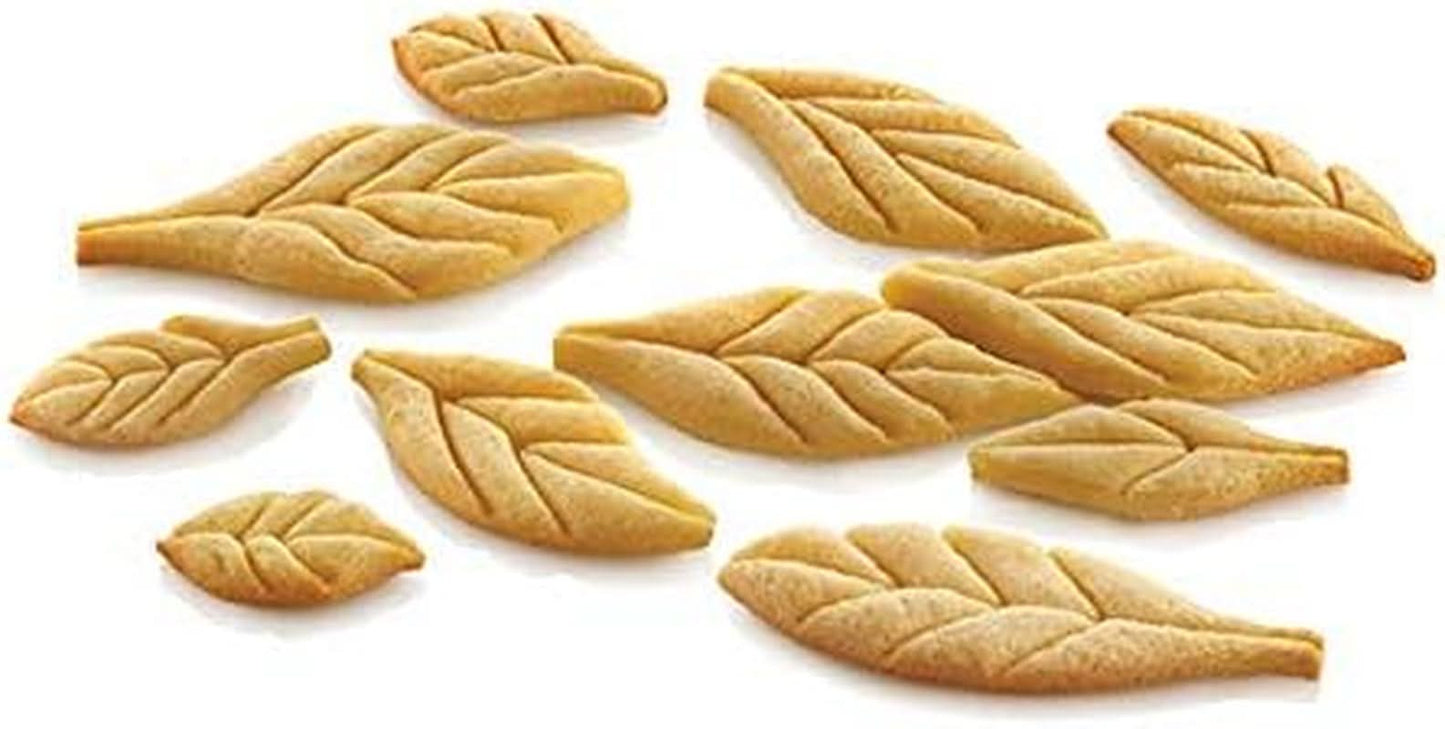 Silikomart, Voila Cookie Leaves, 240 mm X 150 mm, höjd 20 mm Kitchen Naty Shop