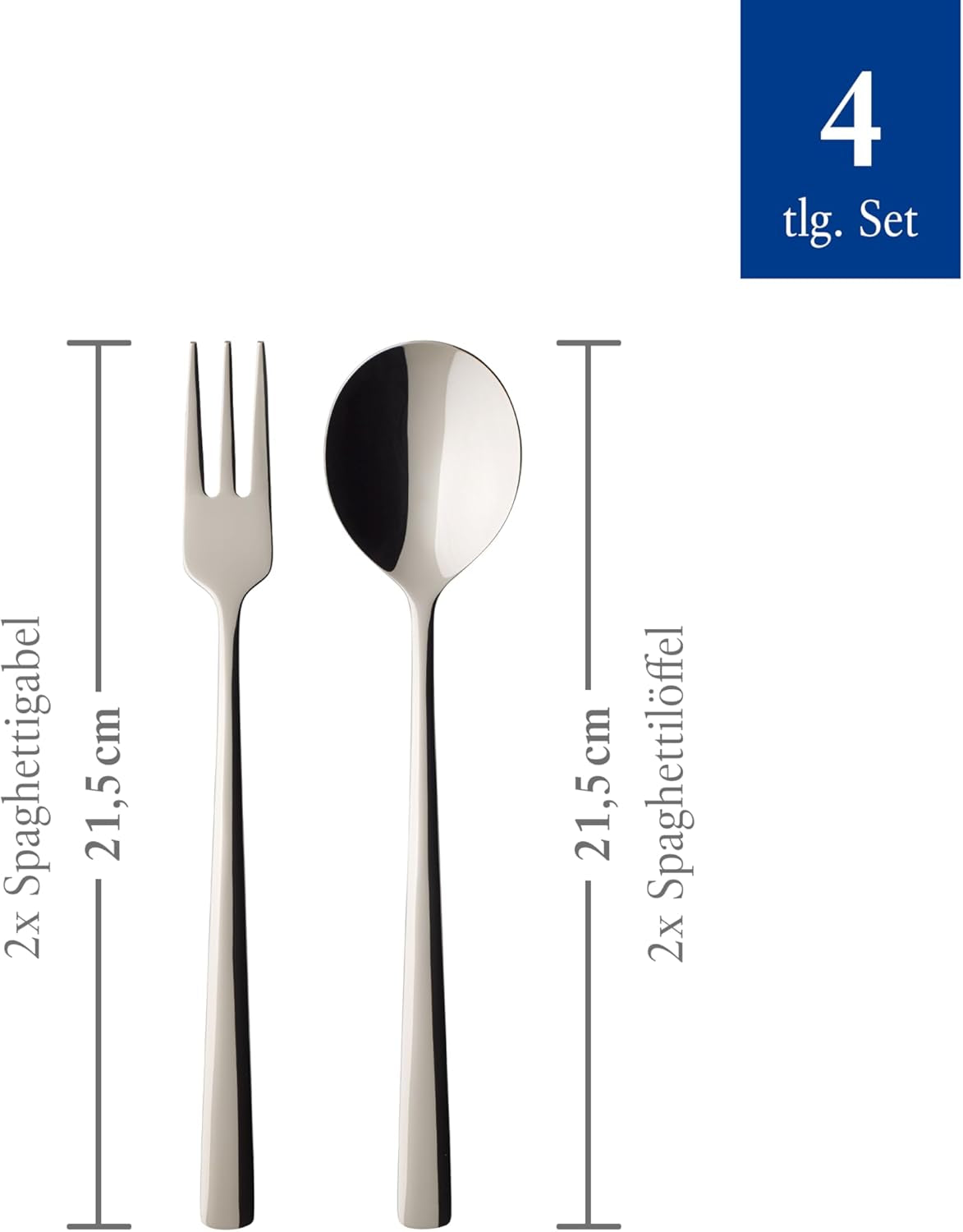 Villeroy & Boch - Daily Line Specials Spaghetti bestickset 4 delar Kitchen Naty Shop