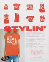 Bratz Stylin' Jade Moderiktig T-shirt stil docka Inkluderar tillbehör Söt flickleksak
