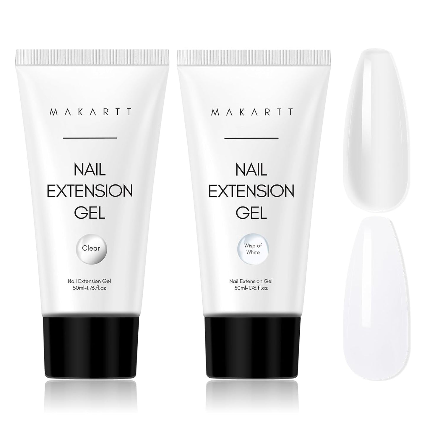 Makartt Poly Nail Extension Gel - Acrylic Extension Gel, Nail Strengthening Gel, Nageldekoration, 50 ml (lila)