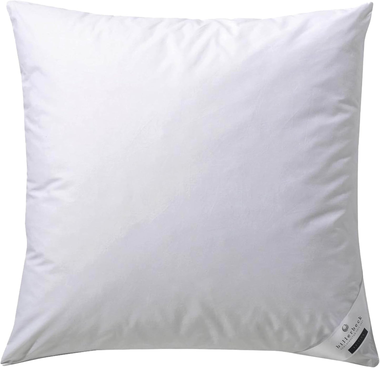 Billerbeck dunkudde Martina - Kudde i 80 X 80 Cm - Kudde med stadigt stöd - Gåsdun 15% och fjädrar 85% Naty Shop standardkuddar 80 X 80 Cm