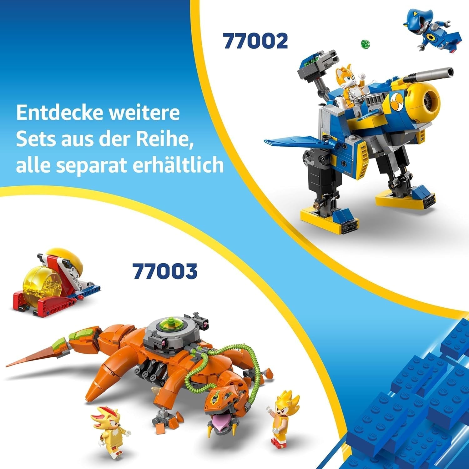 LEGO Sonic the Hedgehog Sonics Showdown At The Campfire Spelleksak för barn och TV-spelsfans Byggset för pojkar och flickor 7 år gammalt äventyrsset Samlarobjekt 77001 Byggset Beuche den LEGO-Store