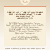 Venchi - Cremini 1878 - Trelagers choklad med gianduja med mjölk och mandelmassa, "Piemontese Hazelnuts PGI", 1 kg, glutenfri, utan färgämnen och utan konserveringsmedel