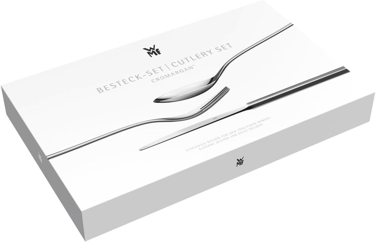 WMF Sitello bestickset för 6 personer, Cromargan, bestickset 30 stycken, monoblockknivar Kitchen Naty Shop