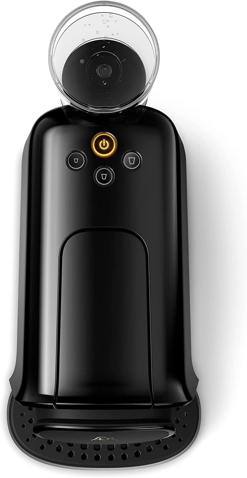 PHILIPS LM8012/60 Kapselespressomaskin - två doser, dubbel nöje, 1 eller 2 koppar, Ristretto, Espresso, Lungo eller Grand Café Long, Dubbel kapsel, äkta espressokvalitet, Piano Black