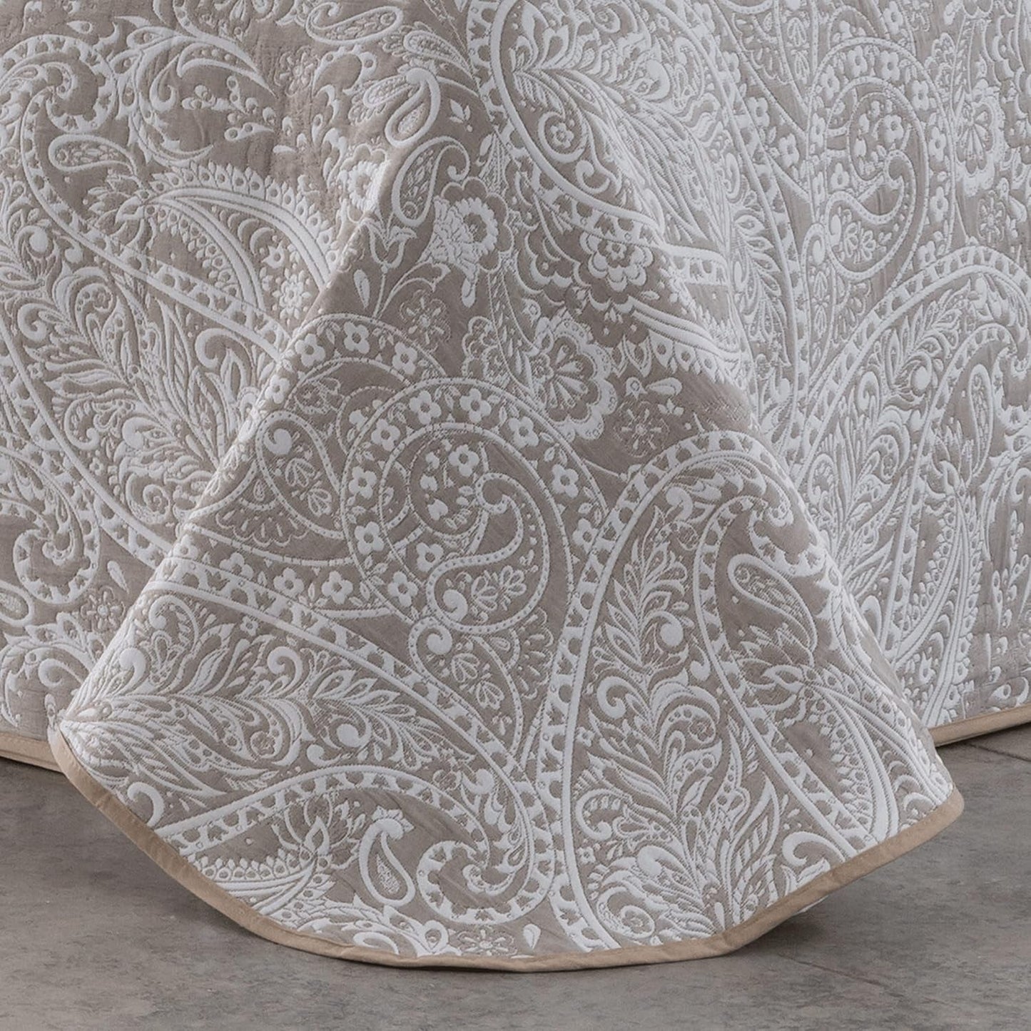 VIALMAN Sofia 30 Bouti Lätt täcke för dubbelsäng | täcke storlek 250 X 270 cm, grå Täcken och täcken Naty Shop