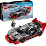 LEGO Speed Champions Audi S1 E-Tron Quattro Racing bilset med billeksaker att bygga, leka och visa, bilmodell för barn, present till 9-åriga pojkar och flickor 76921 Byggset Besuche den LEGO-Store Single
