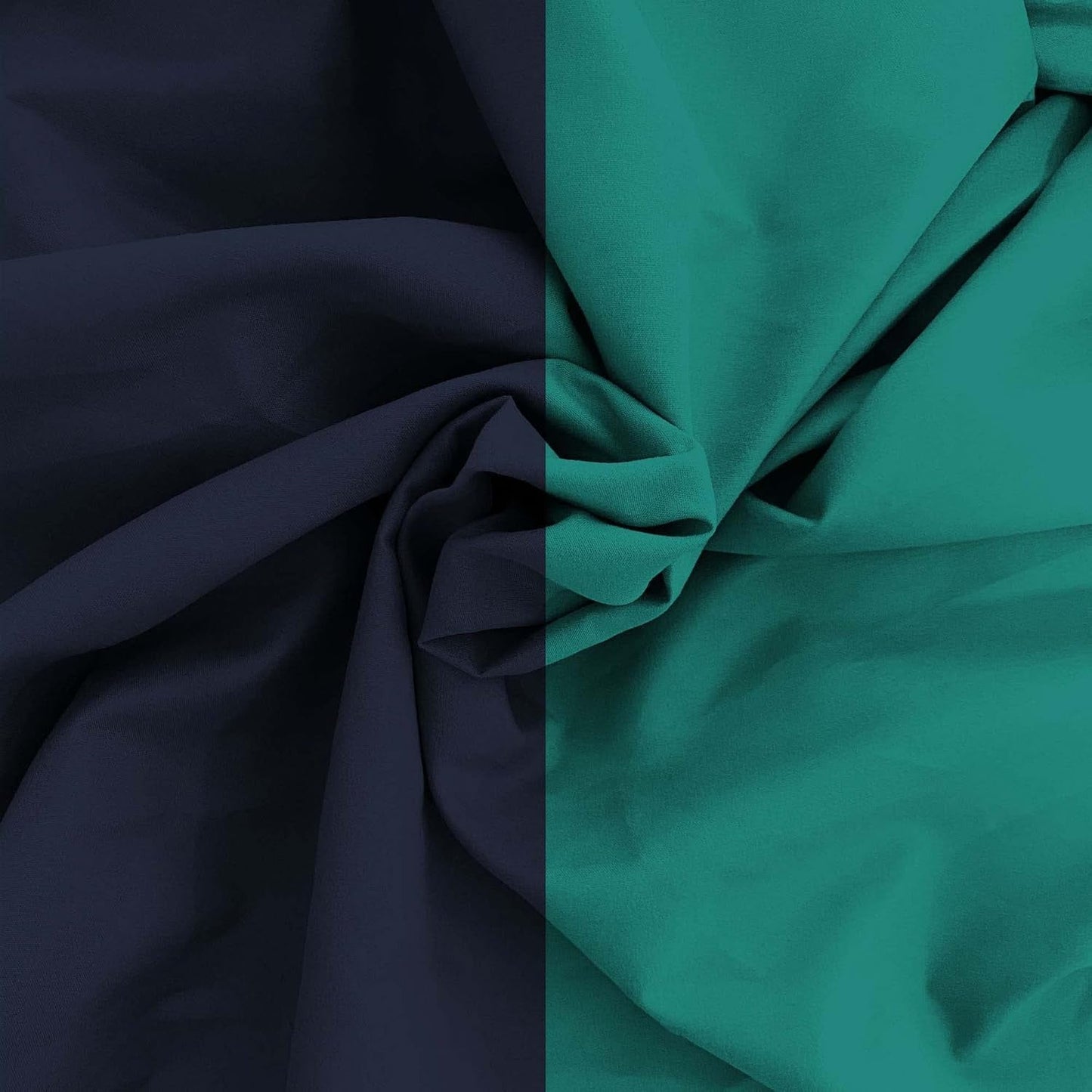 Italienska sängkläder Estivo enkelsäng, linne, Aqua, 170 X 270 Cm Täcken och täcken Naty Shop