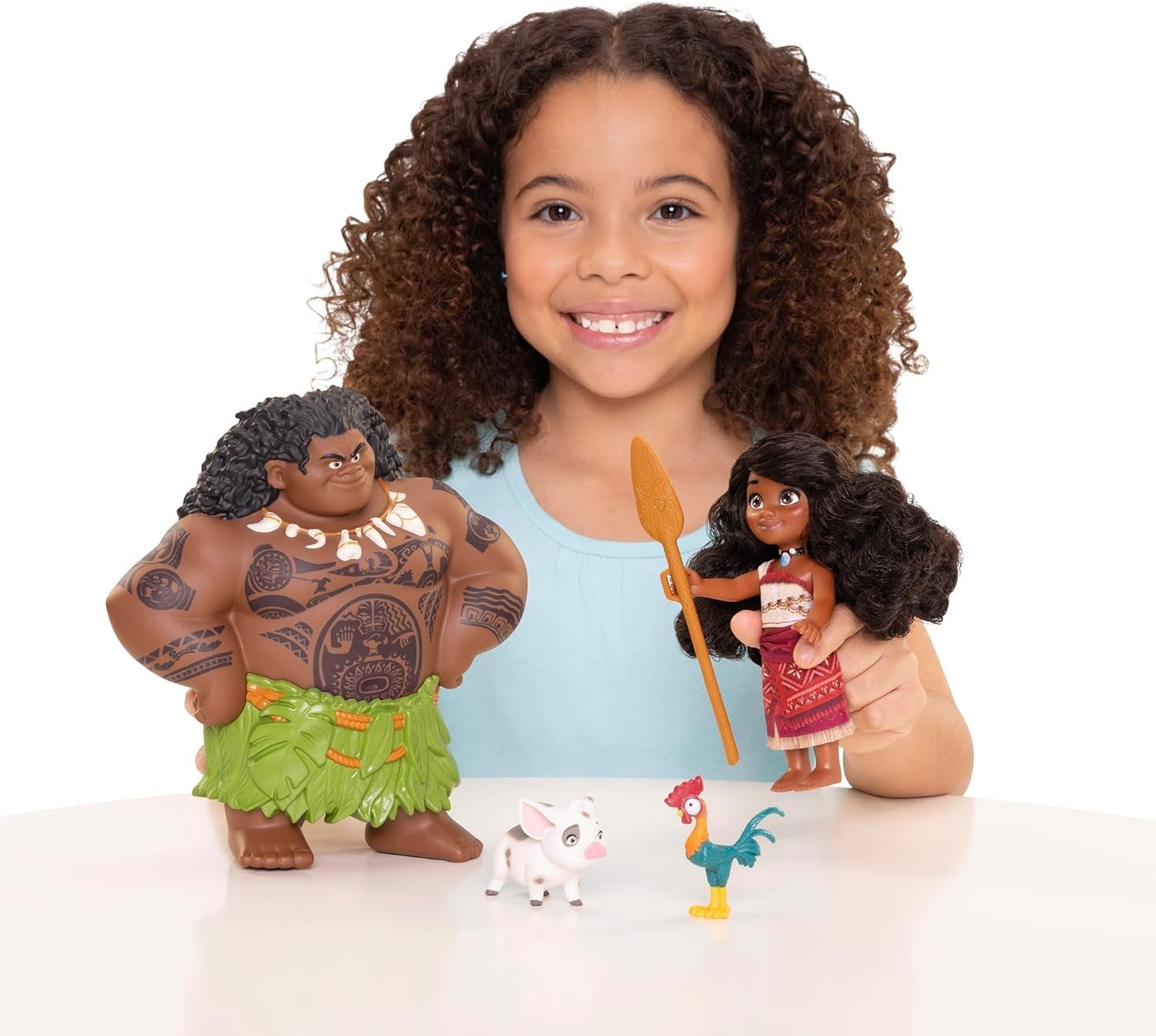 Presentset Moana 2 Vaiana och Maui 15cm