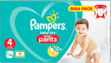 Blöjor Pampers 81657566 Baby-Dry Byxor, vit